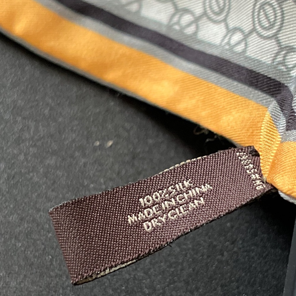 Henri Bendel Celestial Twilly Scarf 100% Silk - Picture 10 of 10